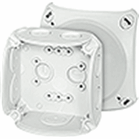 Hensel Dk0200G Kabeldoos Ip66 93X93X62mm Leeg afbeelding 2