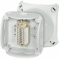 Hensel Rk 0207 T Klemmenkast 1 5-2 5 mm2 7 Klem afbeelding 2
