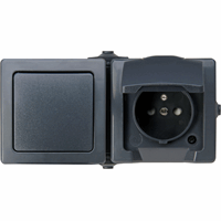 Kopp 134515005 Comb 1V Pa Hor Ant Nautic afbeelding 2