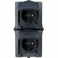 Kopp 136955007 WCD 2V RA Deks Ip44 Vert Ant B