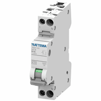Installatieautomaat 1P+N, 16A, B-kar afbeelding 2