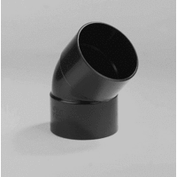 vacurain pvc slagvaste bocht 63 mm 2 x lijmmof groen 45 afbeelding 2