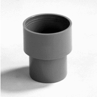 pvc mantel van overgangsstuk 50 x 50 mm grijs afbeelding 2