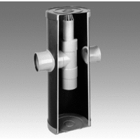 duborain pvc zandvangput 400x160x160 mm grijs afbeelding 2