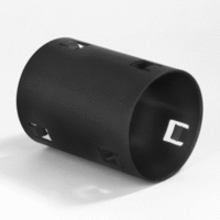 pe-pp klikmof kabelbeschermingsbuis 50 mm zwart afbeelding 2