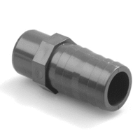 pvc slangpilaar pn16 25 mm spie grijs afbeelding 2