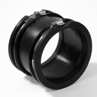 epdm flexibele rubberen koppeling 105-120 mm zwart afbeelding 2