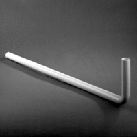 pvc vloerbuis 32 mm wit l=760 mm afbeelding 2