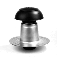 ppaluminium ontluchtingskap type dw vent-alu 150-160 mm