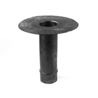 hwa loden plakplaat midden uitloop model m 80 mm afbeelding 2
