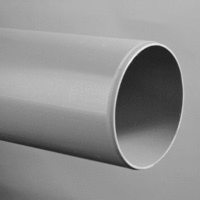 Dyka pvc buis voor hwa komo 80x1.5x77 mm grijs l=4m
