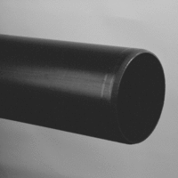 pp beluchtingsbuis 80x1.5 mm zwart l=3.2m