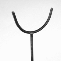 blank staal rioleringspen 125mm l=1m