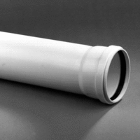 dykastil buis 75x1.9 mm mofspie wit l=3m afbeelding 2