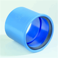 dykasono pvc overgangsstuk 75 mm mof lijmmof blauw afbeelding 2