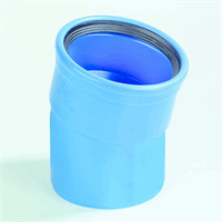 dykasono pvc bocht 110 mm mof spie 15 blauw afbeelding 2