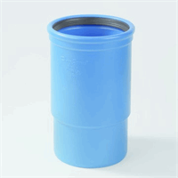 dykasono pvc inbouwmof 110 mm mof spie blauw afbeelding 2