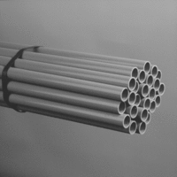 Elektrobuis slagvast 1" grijs l=4mtr afbeelding 2