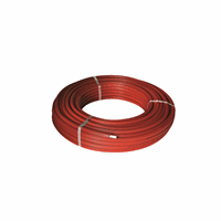 Henco (PE-Xc/AL/PE-Xc) meerlagenbuis standard Alupex 32x3mm iso 6mm rood (rol 25m)