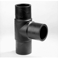 pe100 t-stuk sdr11 75 mm 3 x spie 90 zwart afbeelding 2