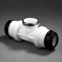 hawle t-stuk nr. k 6525 32 mm x 1 binnendraad gas 90 wit afbeelding 2
