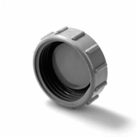 sbs schroefdeksel t.b.v. universeelsifon 50 mm grijs afbeelding 2