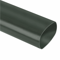 dyka air ovaal instortkanaal 195x80x2.5 mm groen