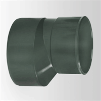Dyka air verloop excentrisch 160x125 mm afbeelding 2