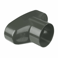 dyka air verloop ovaal 195 mm - rond 80 mm