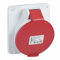 Cee Ctactdoos 32A 5P 400V 6H Ip44 Hoek afbeelding 2