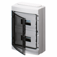 GW Modulaire verdeler 2x12mod.+PE/N IP65 GW40124 afbeelding 2