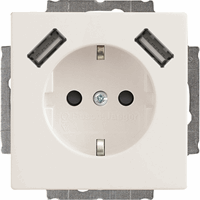 WCD RA KV+ 2xUSB-A voeding 20 EUCB2USB-84 afbeelding 2