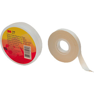 Scotch® 27 Glasvezeltape 12mm x20m 0,18mm wit afbeelding 2