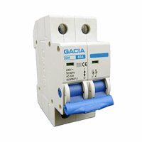 GACIA hoofdschakelaar SD60-240 lastschakelaar 2 polig 40A