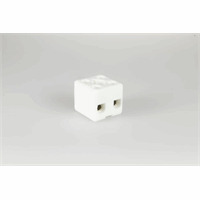 Kroonsteen porcelein 1,5-2,5mm² 2 polig