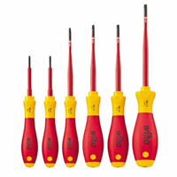 TORX schroevendraaierset SoftFinish electric slimFix  6-delig 36558 Wiha afbeelding 2