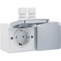 Hydro WCD RA 2v hor. 2xM20 compl. schr. 700-37838