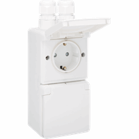 Hydro WCD RA 2v vert. 2xM20 compl. schr. 701-37832 afbeelding 2