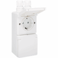 Hydro WCD RA 2v vert. 2xM20 compl. 701-37835 afbeelding 2