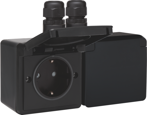 Hydro WCD RA 2v hor. 2xM20 compl. 761-37836 afbeelding 2
