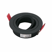 LED Inbouwspot zwart kantelbaar voor 50mm lamp 92nn gatmaat 80 148-563