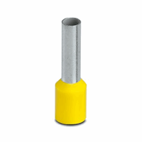 Phoenix Adereindhuls geïsoleerd PP 6mm² hulslengte 20(12)mm vertind koper geel afbeelding 2