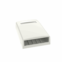 Opbouwbehuizing TP 4v RJ45 8(8) crème