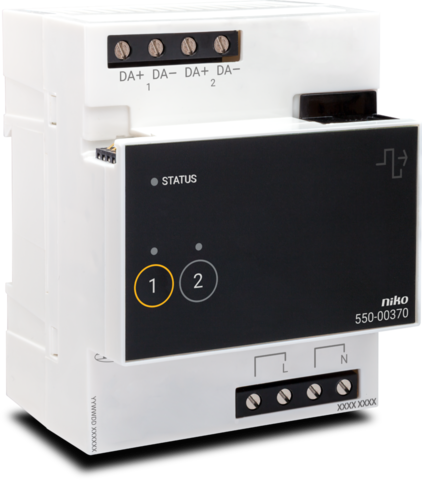 HC Dali-2 adresseerbare module 2-kan. 550-00370 afbeelding 2