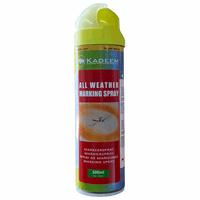 Kadeem Markeerspray All Weather 500ml Fluor Geel afbeelding 2