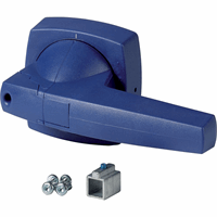 Draaigreep, 8mm, voor montageafdekking, blauw afbeelding 2