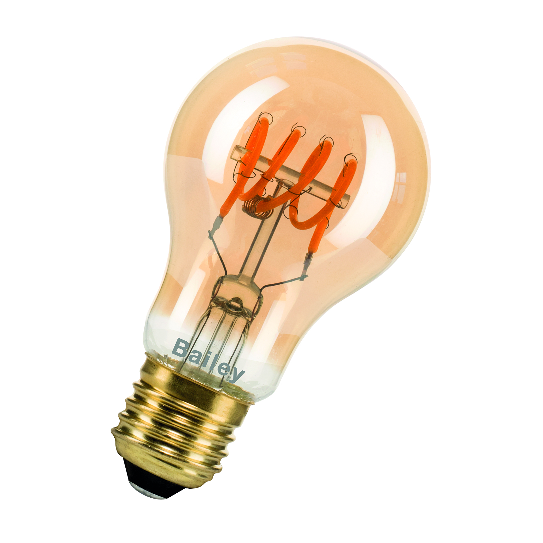 Spiraled Thomas A60 E27 Dim 3.2W 180Lm 919 Gold afbeelding 2