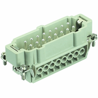 Inserts, Screw termination, Male, Polycarbonate (P