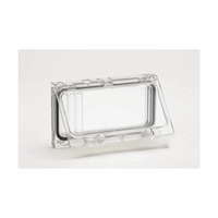 Kastdeur bedieningstableau 50x184mm transp. IP56 afbeelding 2