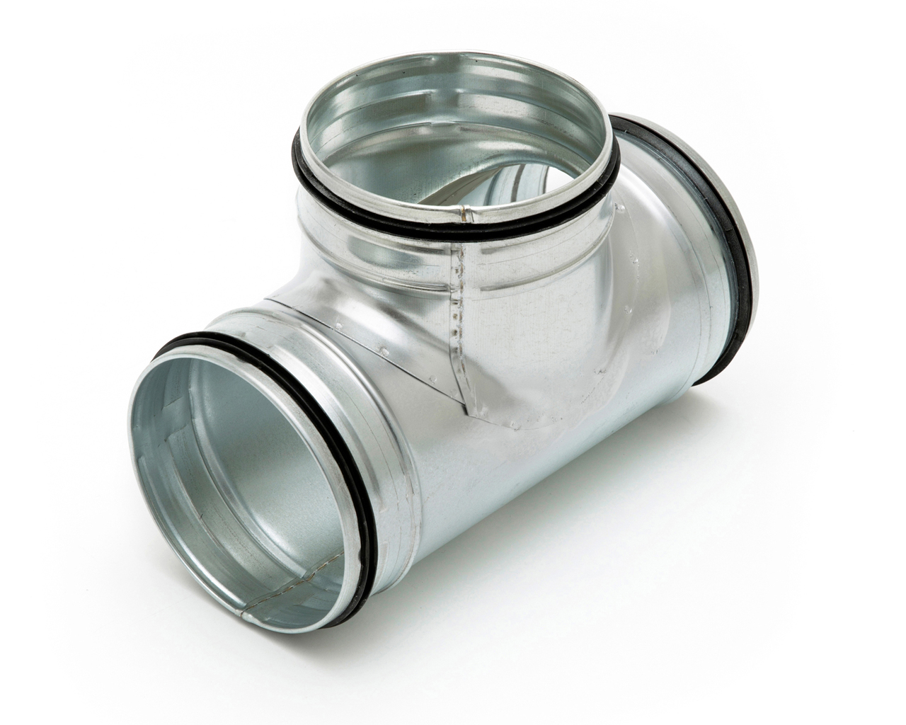 AIR SPIRALO Ken-lok T-stuk 125mm 90°